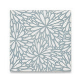 LumiFlora Engraved White Marble Tile - MARICERA