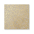 LumiFlora - Gold Leaf - Crema Marfil Engraved Tile - MARICERA