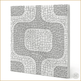 Mosaic | Glacier White Marble | Pattern Engraved - MARICERA