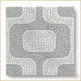 Mosaic | Glacier White Marble | Pattern Engraved - MARICERA