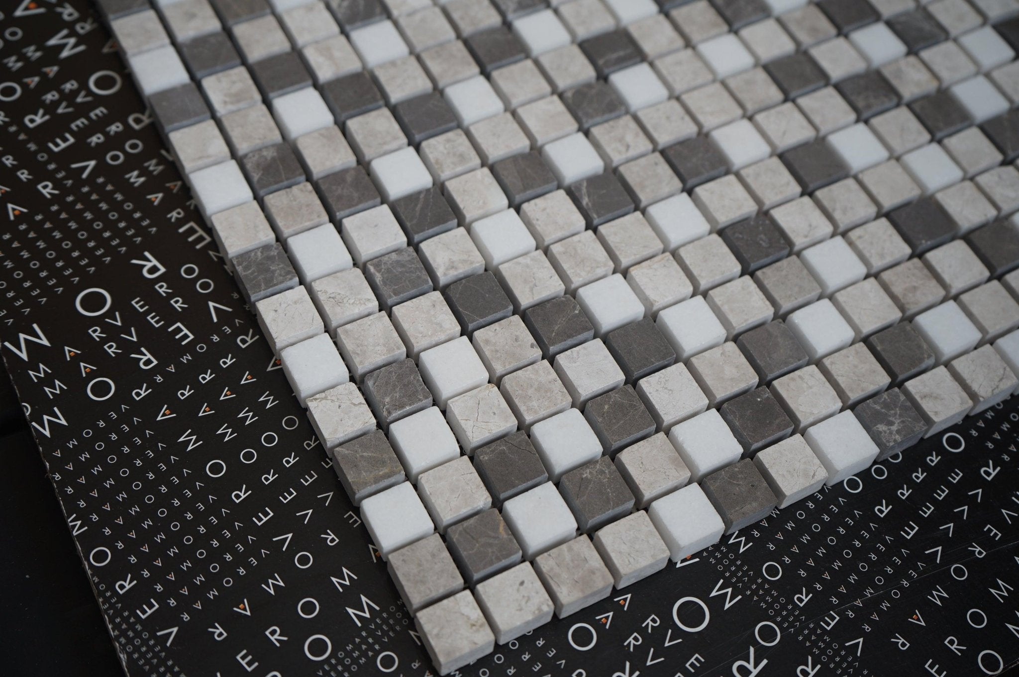 Nevada 0.5x0.5 Honed Marble Mosaic Tile For Walls & Floors - MARICERA