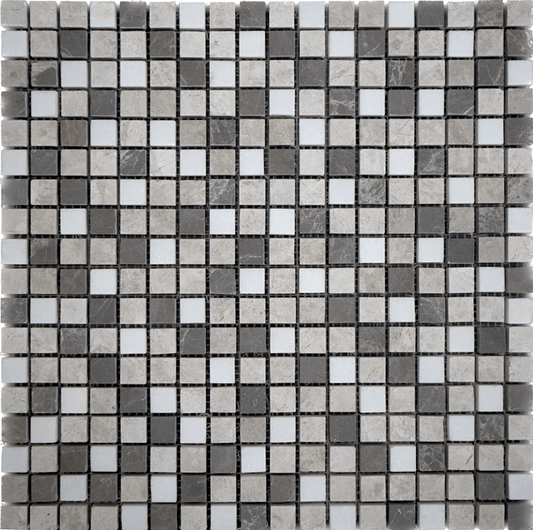 Nevada 0.5x0.5 Honed Marble Mosaic Tile For Walls & Floors - MARICERA