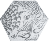 Nuhex Glacier White Etched Marble Tile Walls & Floors - MARICERA