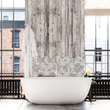 Nuhex Glacier White Etched Marble Tile Walls & Floors - MARICERA