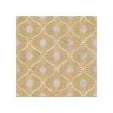 Opulent Waves - Engraved Crema Marfil Marble Tile - Natural - MARICERA