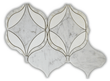 Oriental Thasos Carrara Mother of Pearl Polished White Marble Mosaic Tile For Walls & Floors - MARICERA