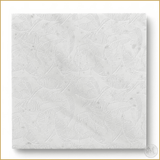 Palmera | Glacier White Marble | Pattern Engraved - MARICERA