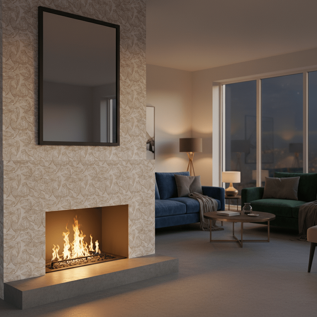 Palmera | Glacier White Marble | Pattern Engraved - MARICERA