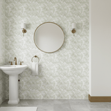 Palmera | Glacier White Marble | Pattern Engraved - MARICERA