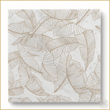 Palmera | Glacier White Marble | Pattern Engraved - MARICERA