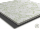 Palmera | Glacier White Marble | Pattern Engraved - MARICERA