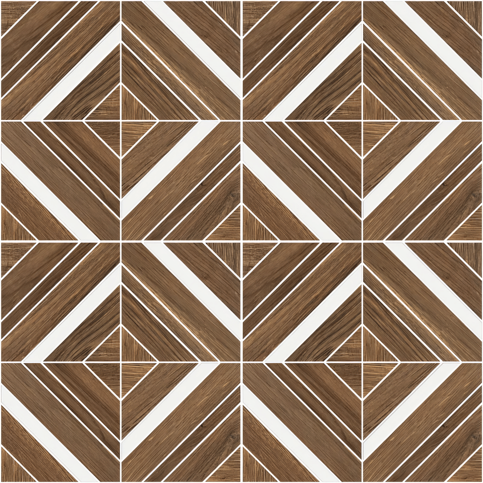 Parque 3 Brown Matte Porcelain Mosaic Tile For Walls & Floors - MARICERA