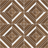 Parque 3 Brown Matte Porcelain Mosaic Tile For Walls & Floors - MARICERA
