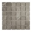 Royal Gray 2x2 Honed Marble Mosaic Tile For Walls & Floors - MARICERA