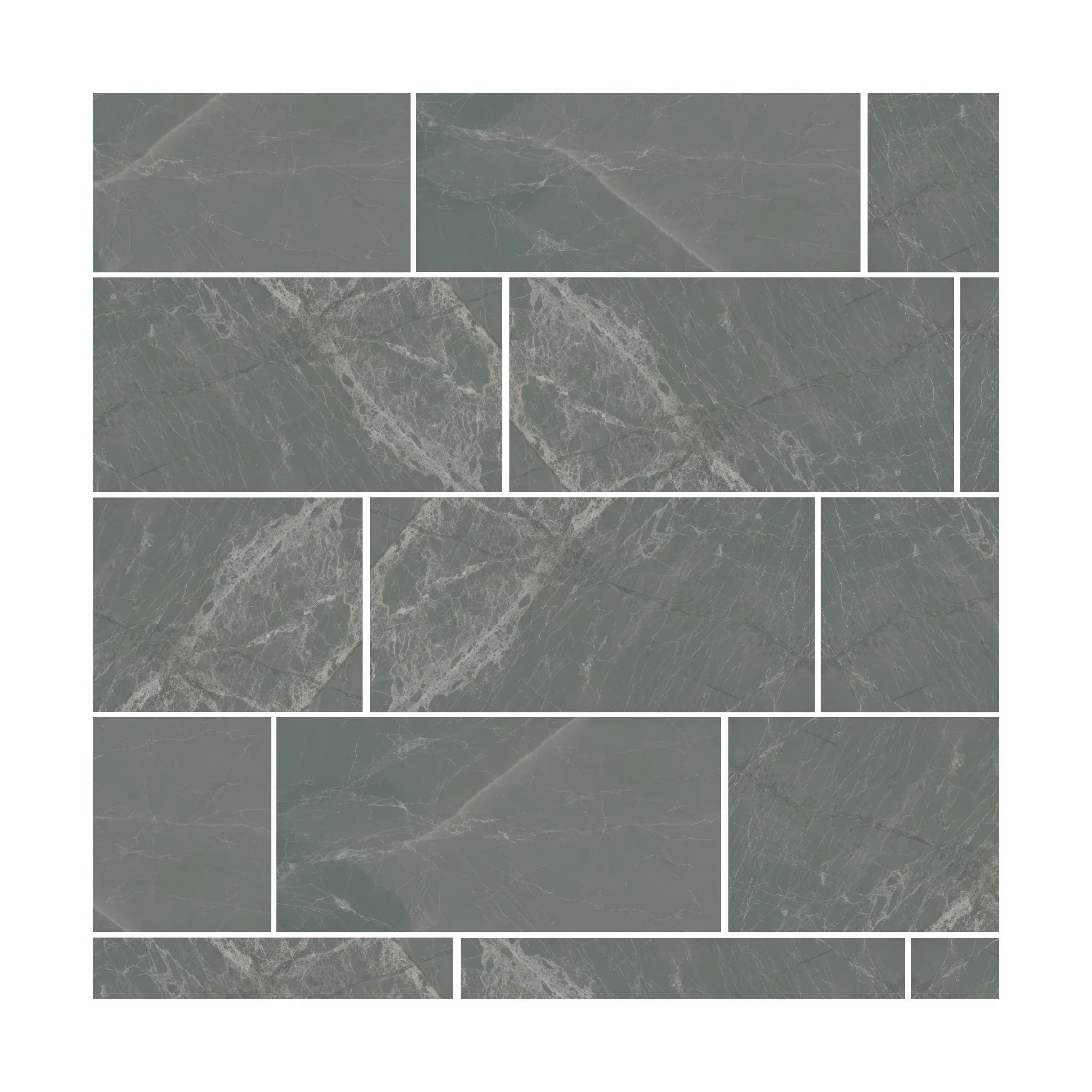 Royal Gray 6x12 Honed Marble Tile For Walls & Floors - MARICERA