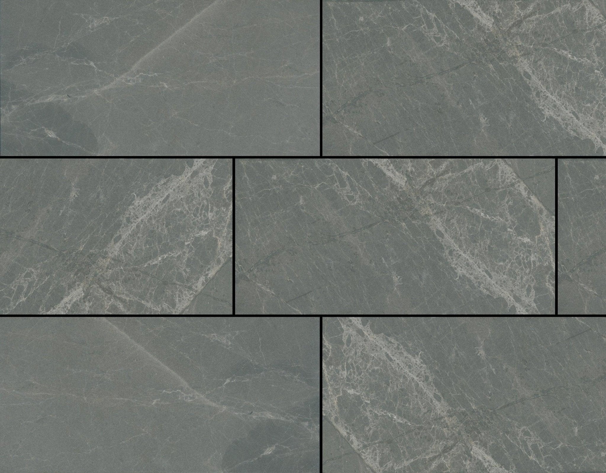 Royal Gray 6x12 Honed Marble Tile For Walls & Floors - MARICERA