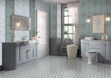 Lumiflora - Rustic Color Engraved Marble Pattern Tile