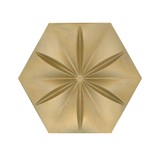 Scarlet Hexagon Cement Wall Tile - MARICERA