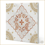 Seraphina | Glacier White Marble | Pattern Engraved - MARICERA
