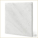 Seraphina | Glacier White Marble | Pattern Engraved - MARICERA