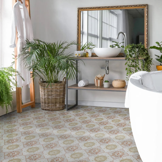 Seraphina | Glacier White Marble | Pattern Engraved - MARICERA