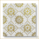 Seraphina | Glacier White Marble | Pattern Engraved - MARICERA