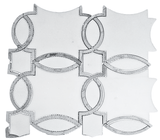 Serene Polished Marble Mosaic Tile For Walls & Floors - MARICERA