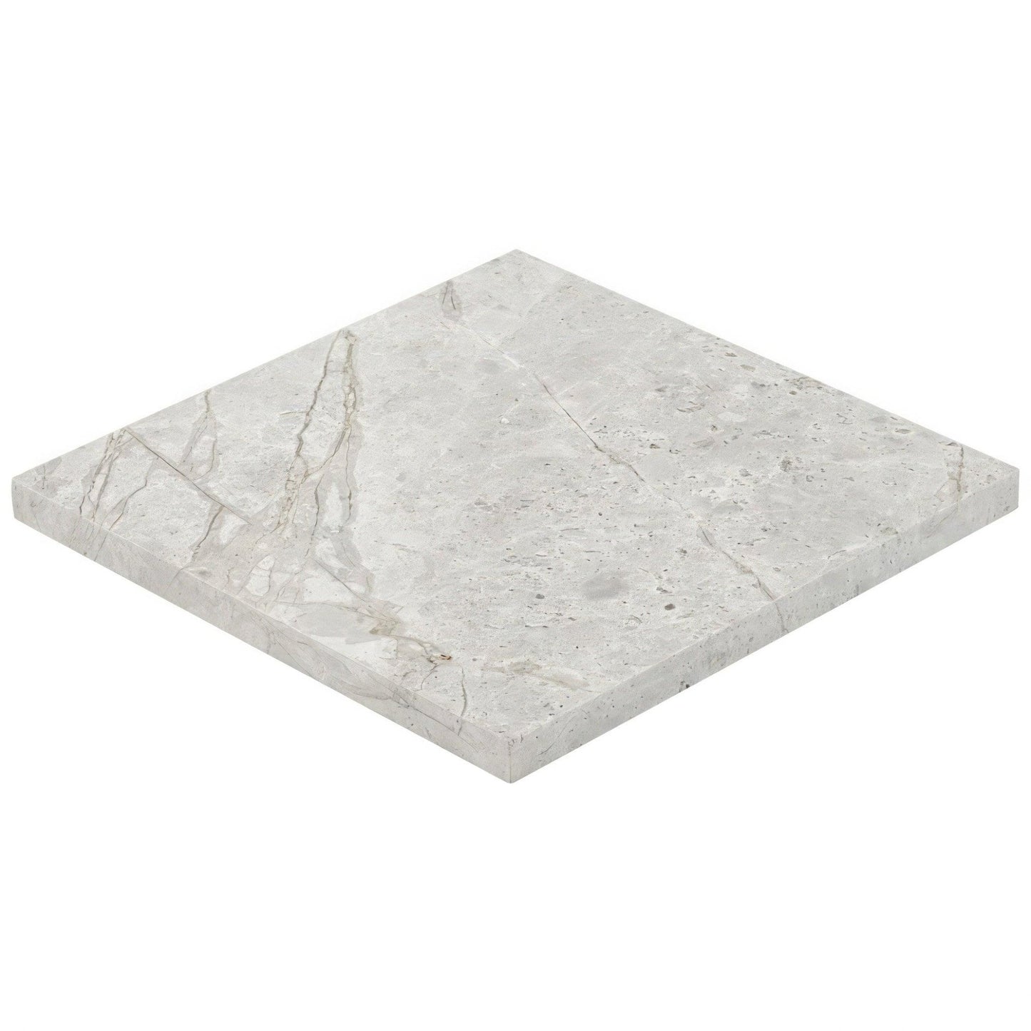 Silver Sand 4x4 Honed Limestone Tile For Walls & Floors - MARICERA