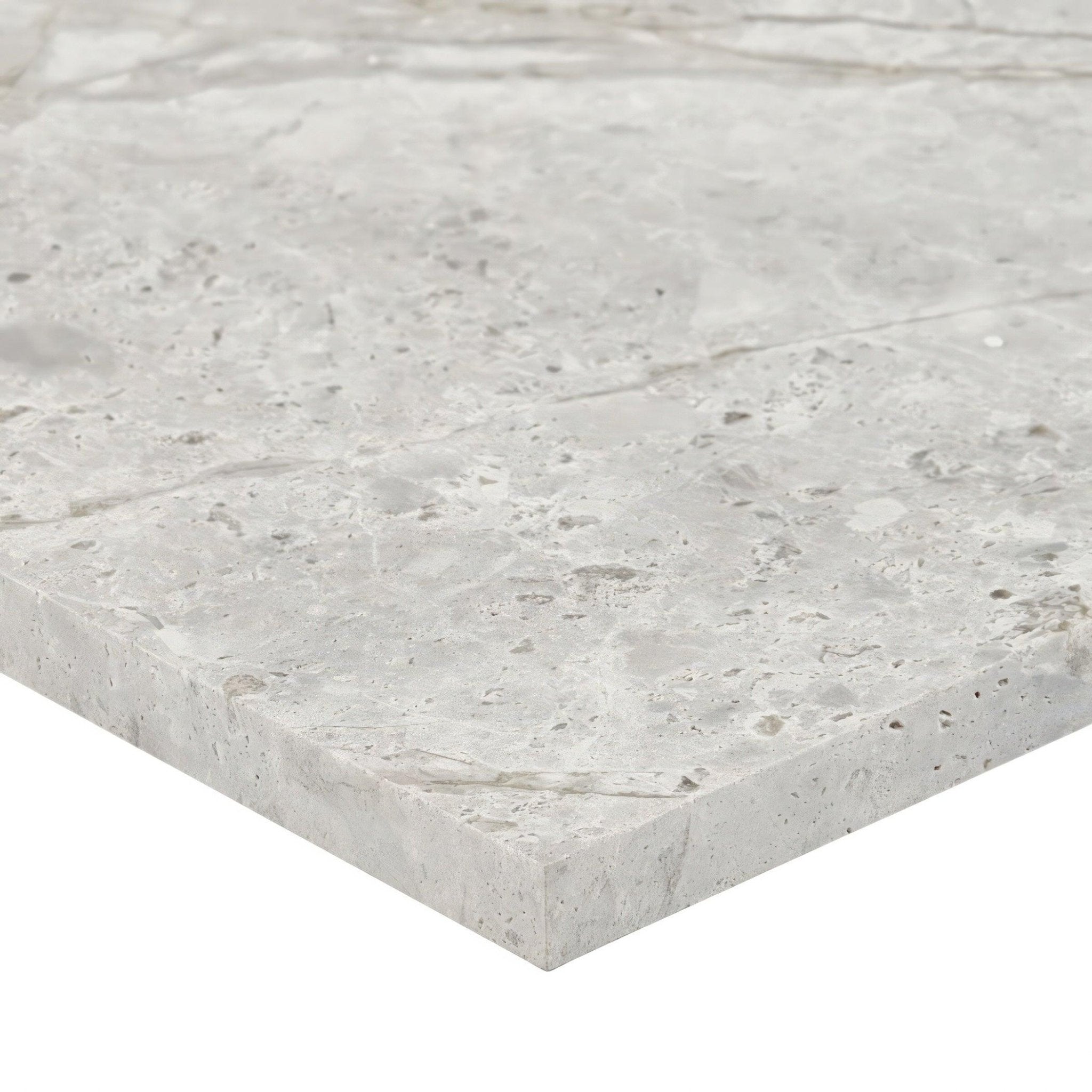 Silver Sand 4x4 Honed Limestone Tile For Walls & Floors - MARICERA
