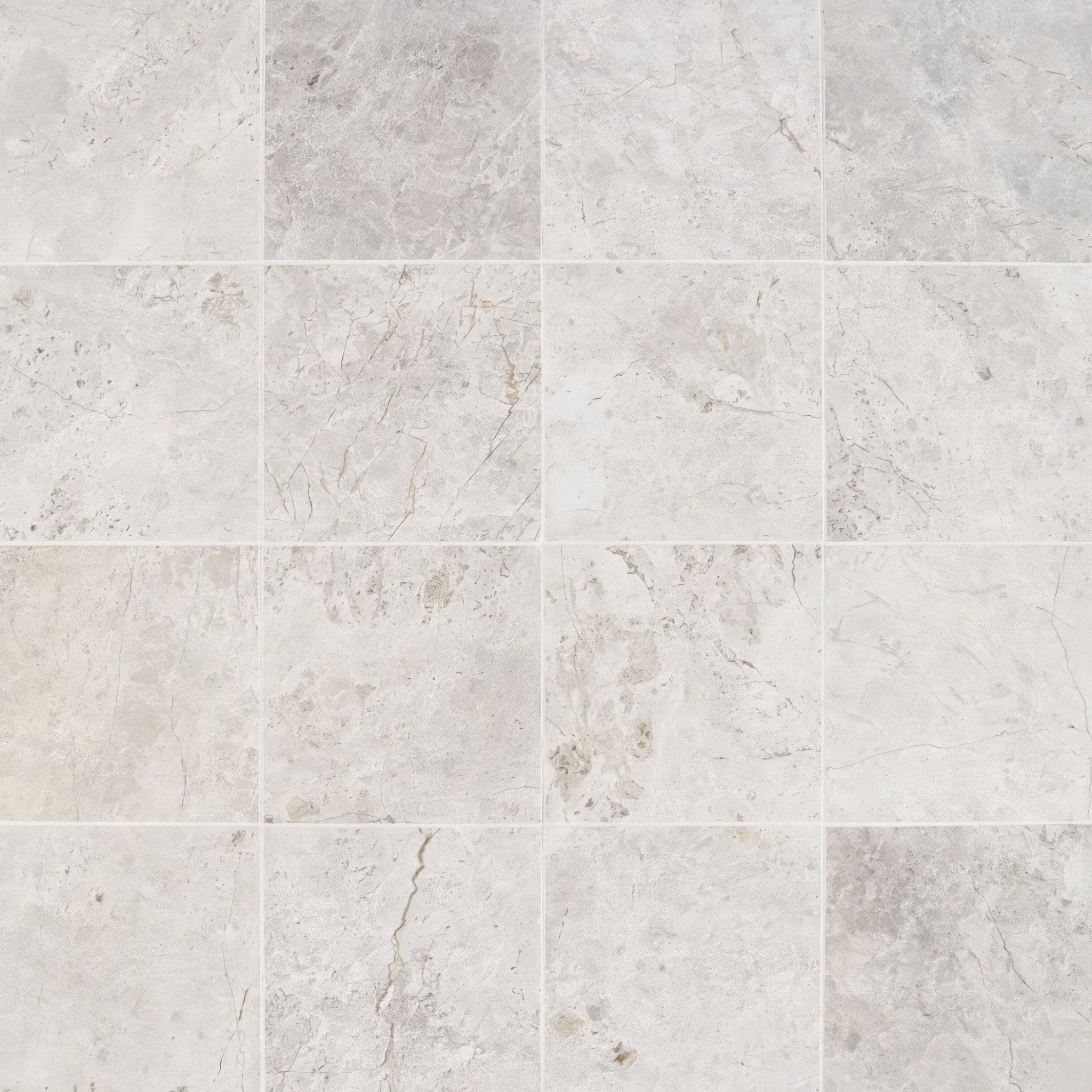 Silver Sand 4x4 Honed Limestone Tile For Walls & Floors - MARICERA