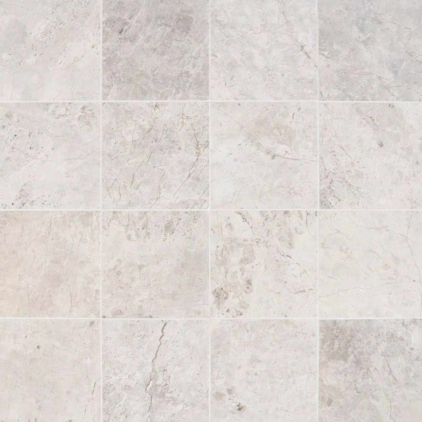 Silver Sand 4x4 Honed Limestone Tile For Walls & Floors - MARICERA
