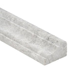 Silver Sand Chair Rail Honed Gray Limestone Tile Trim For Walls & Floors - MARICERA