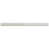 Silver Sand Pencil Liner Honed Gray Limestone Tile Trim For Walls & Floors - MARICERA