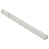 Silver Sand Pencil Liner Honed Gray Limestone Tile Trim For Walls & Floors - MARICERA