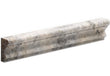 Silver Travertine Chair Rail Honed Tile Trim For Walls & Floors - MARICERA