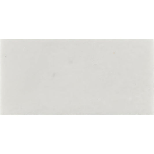 Thasos 3x6 Polished White Marble Tile For Walls & Floors - MARICERA