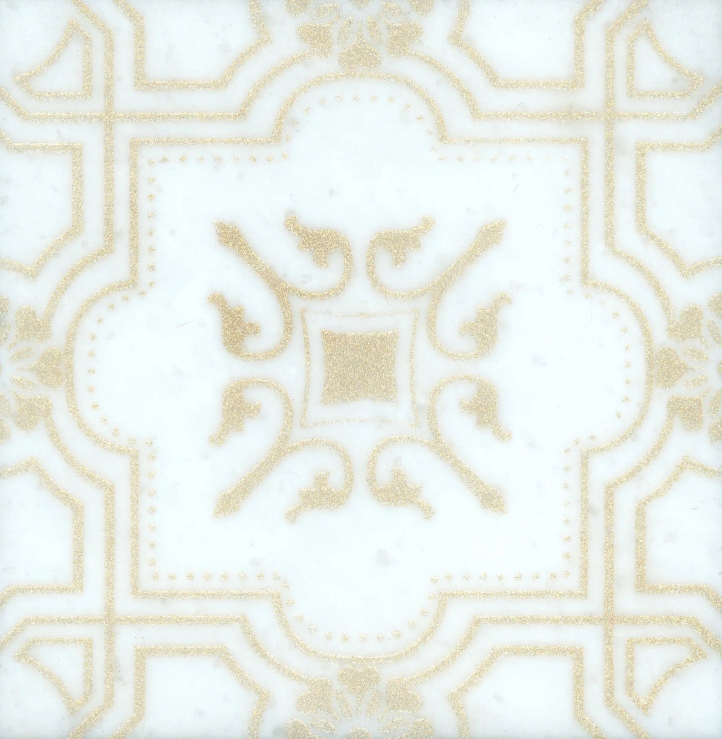 The Liria - Engraved Pattern Marble Tile - MARICERA
