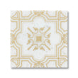 The Liria - Engraved Pattern Marble Tile - MARICERA