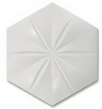 White Cement 8x8 Polished Tile For Walls - MARICERA